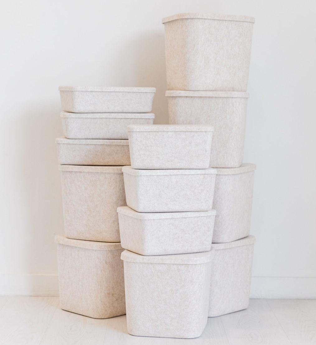 The Sculpted Bin — Original with Lid