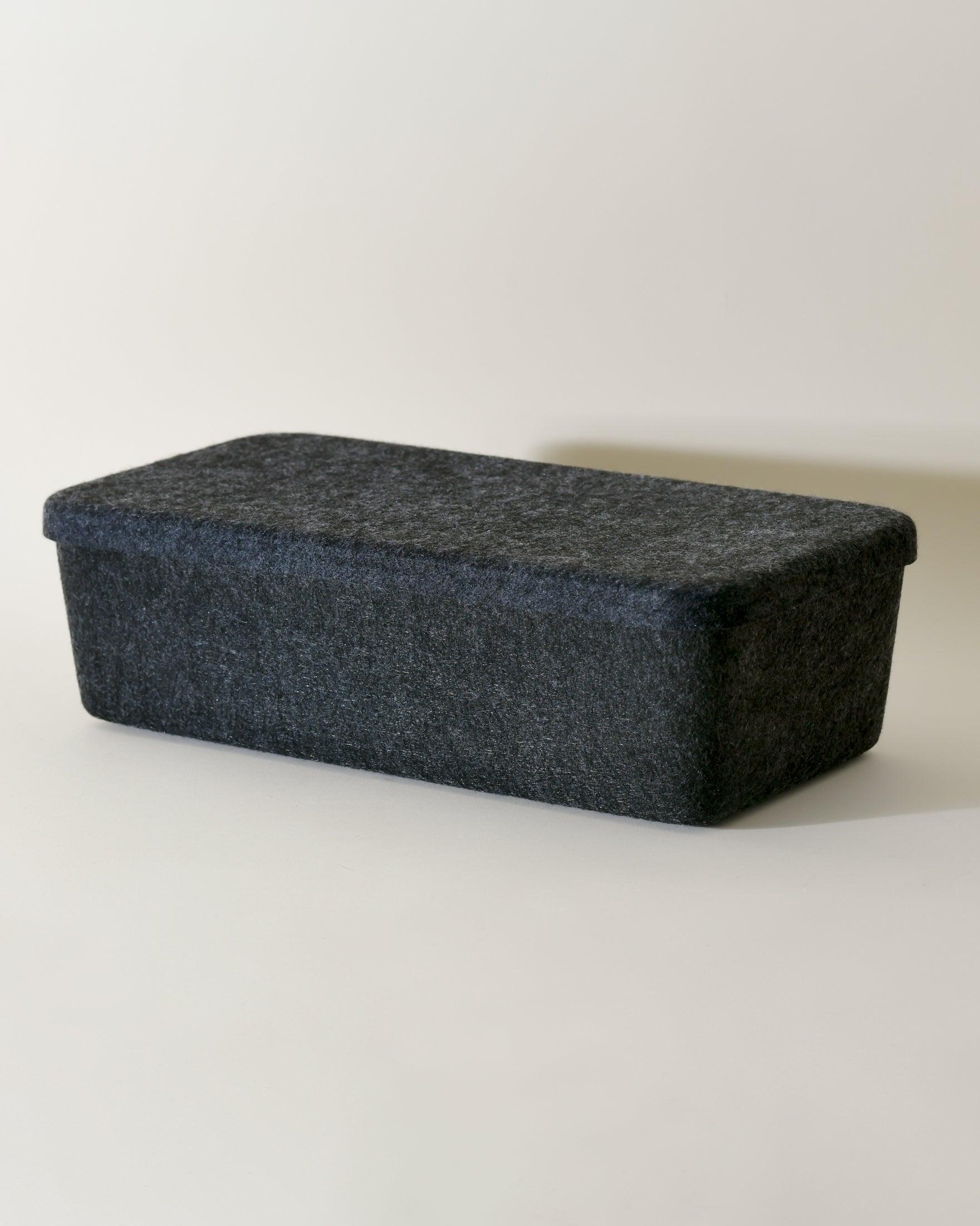The Sculpted Bin — Long with Lid