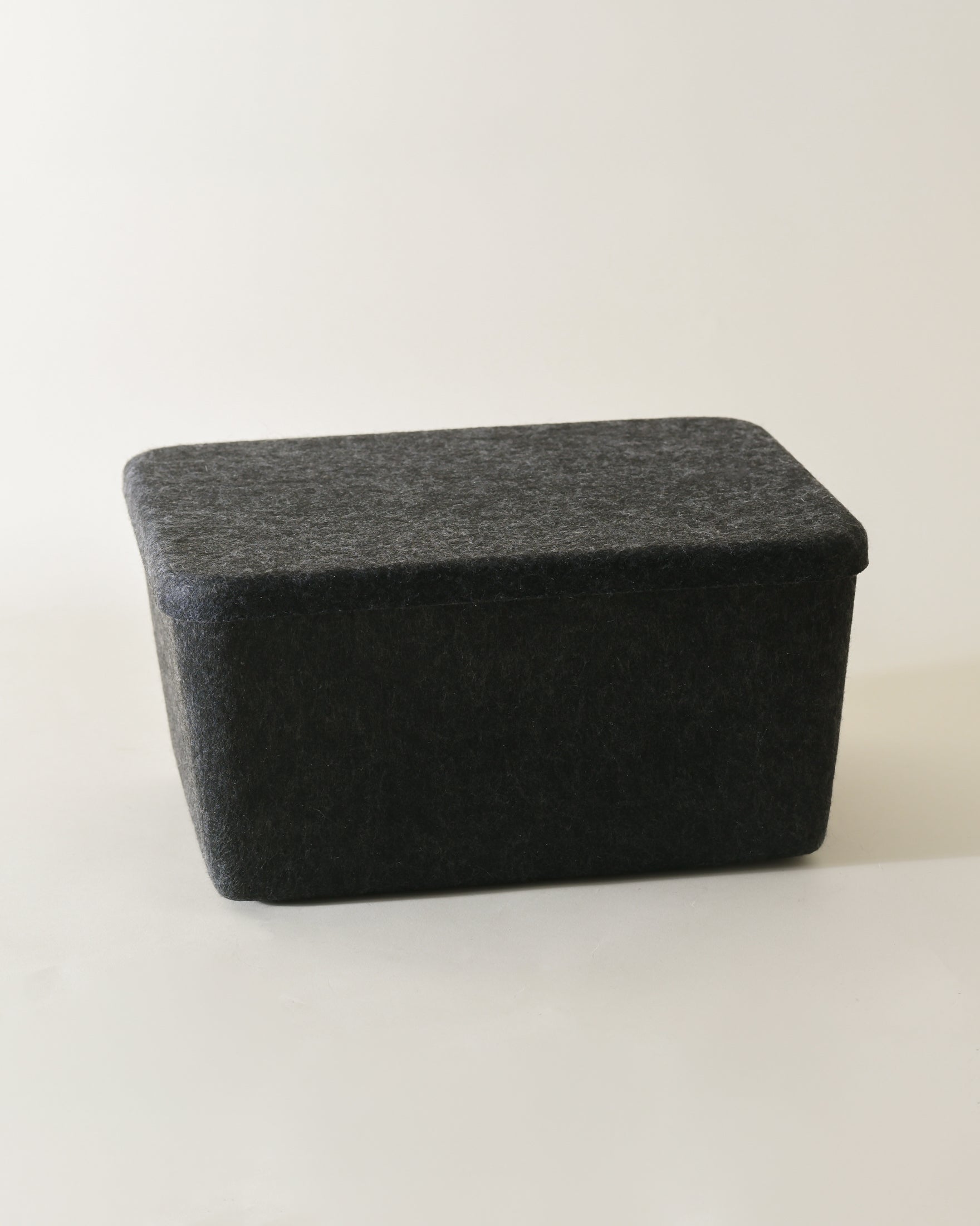 The Sculpted Bin — Wide with Lid