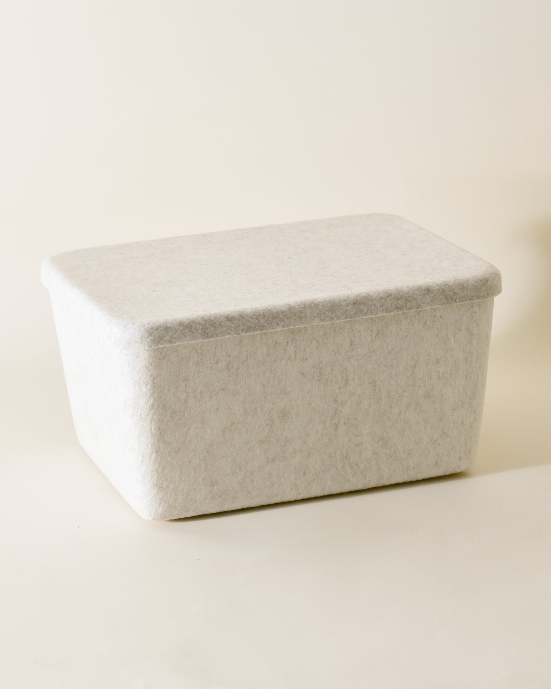 The Sculpted Bin — Wide with Lid