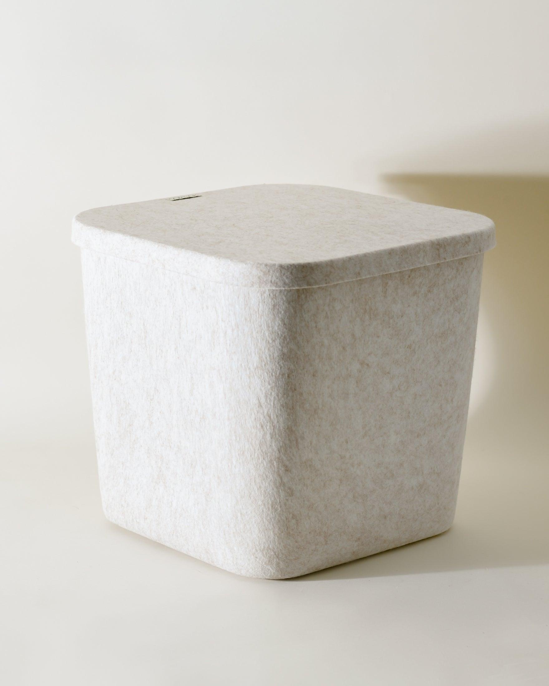The Sculpted Bin — Original with Lid