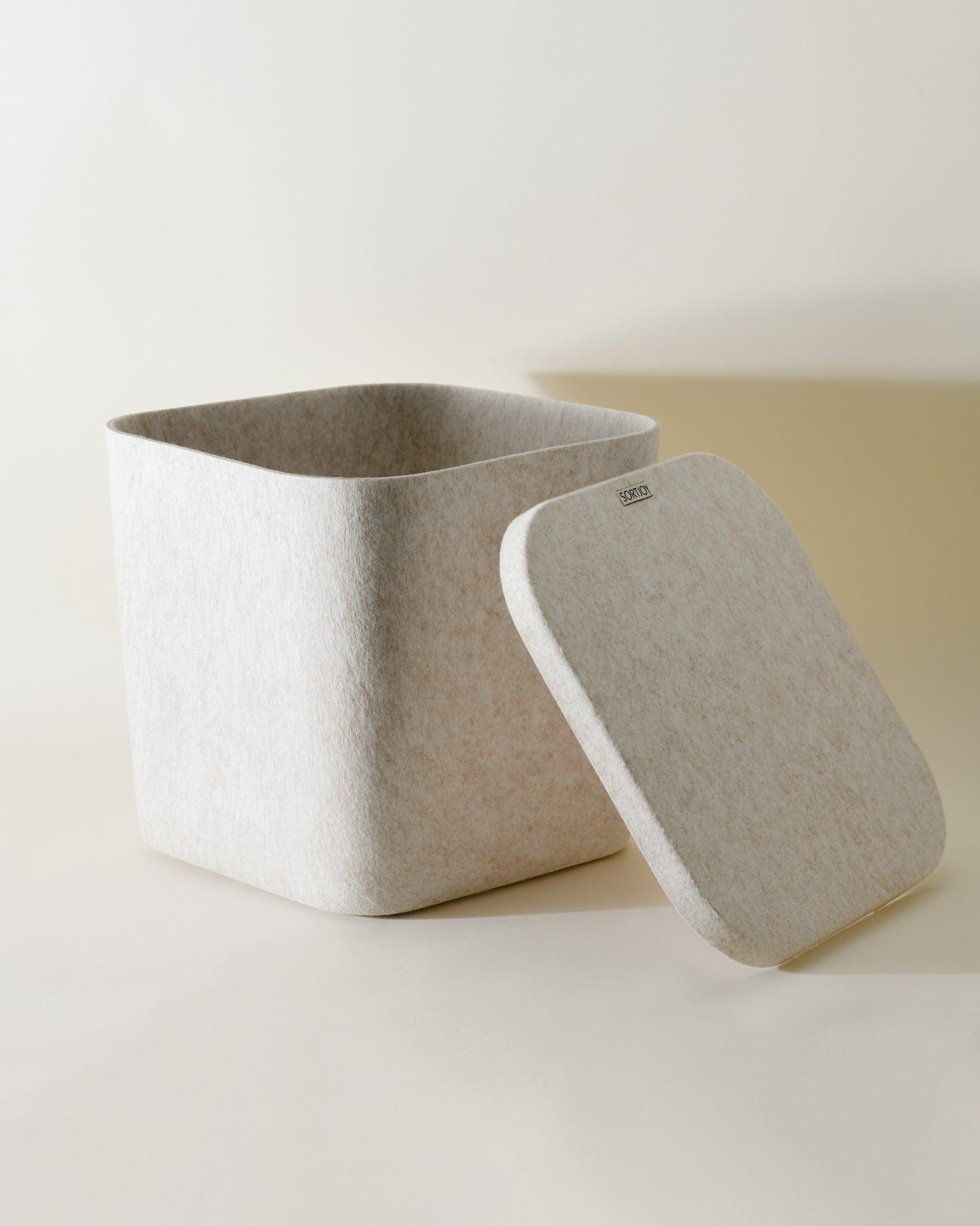 The Sculpted Bin — Original with Lid