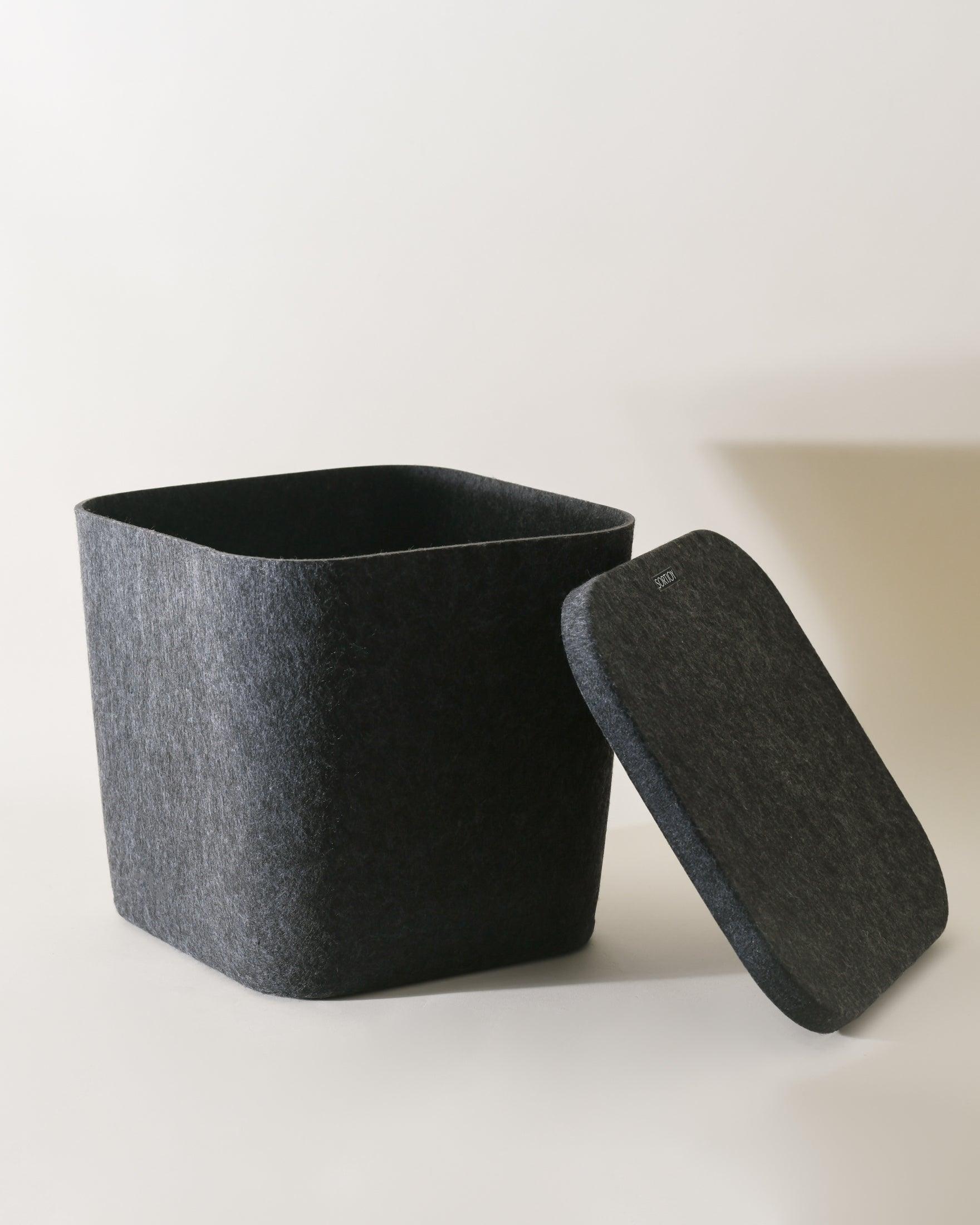 The Sculpted Bin — Original with Lid