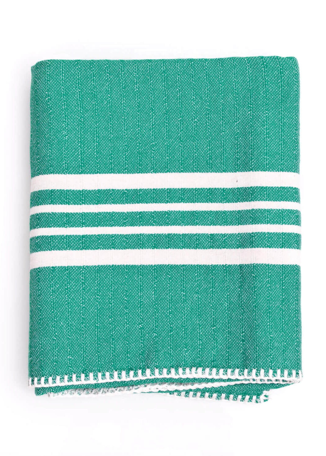 Farmhouse Turkish Cotton Towel without Fringe – 39 × 70 in
