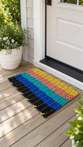 Sunset-Inspired Lobster Rope Doormat
