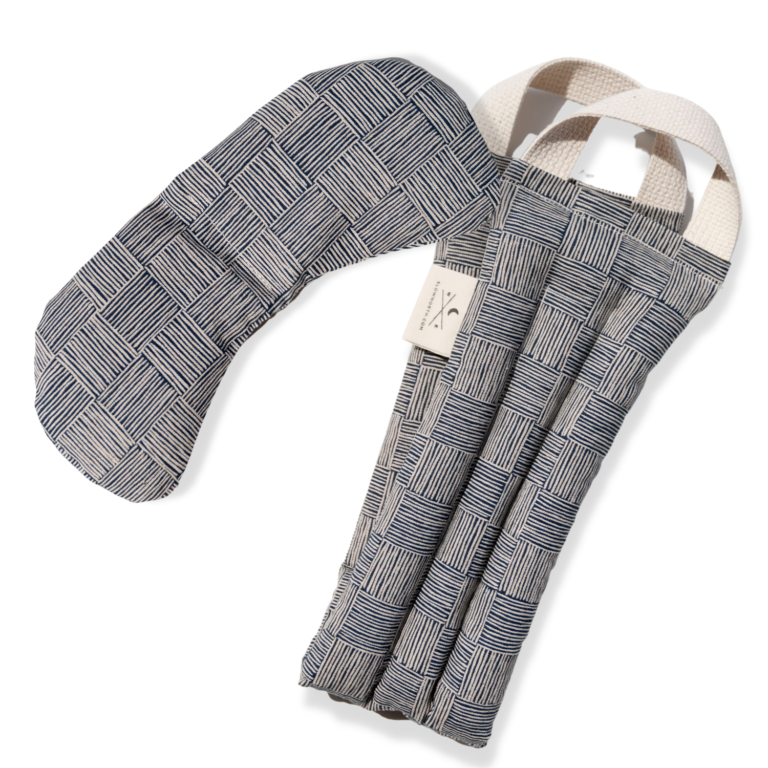 Slow North Haystack eye mask and neck wrap bundle
