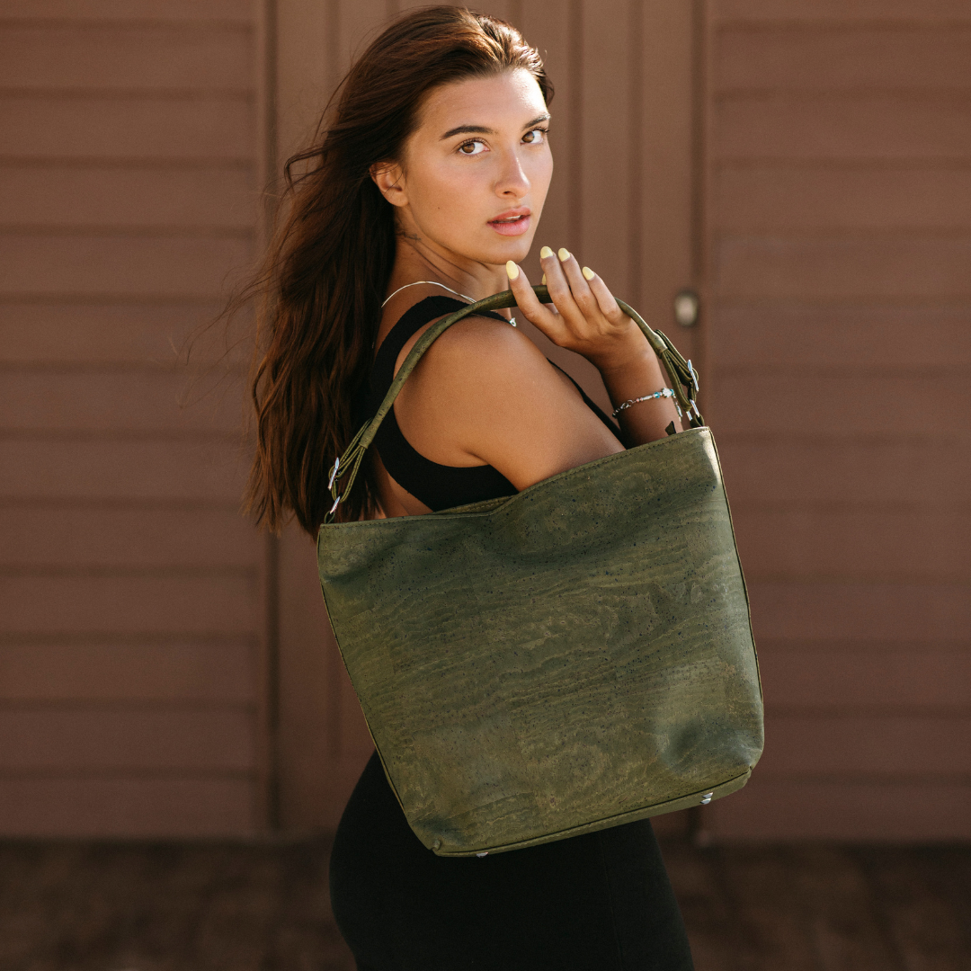 Boho Cork Shoulder Bag
