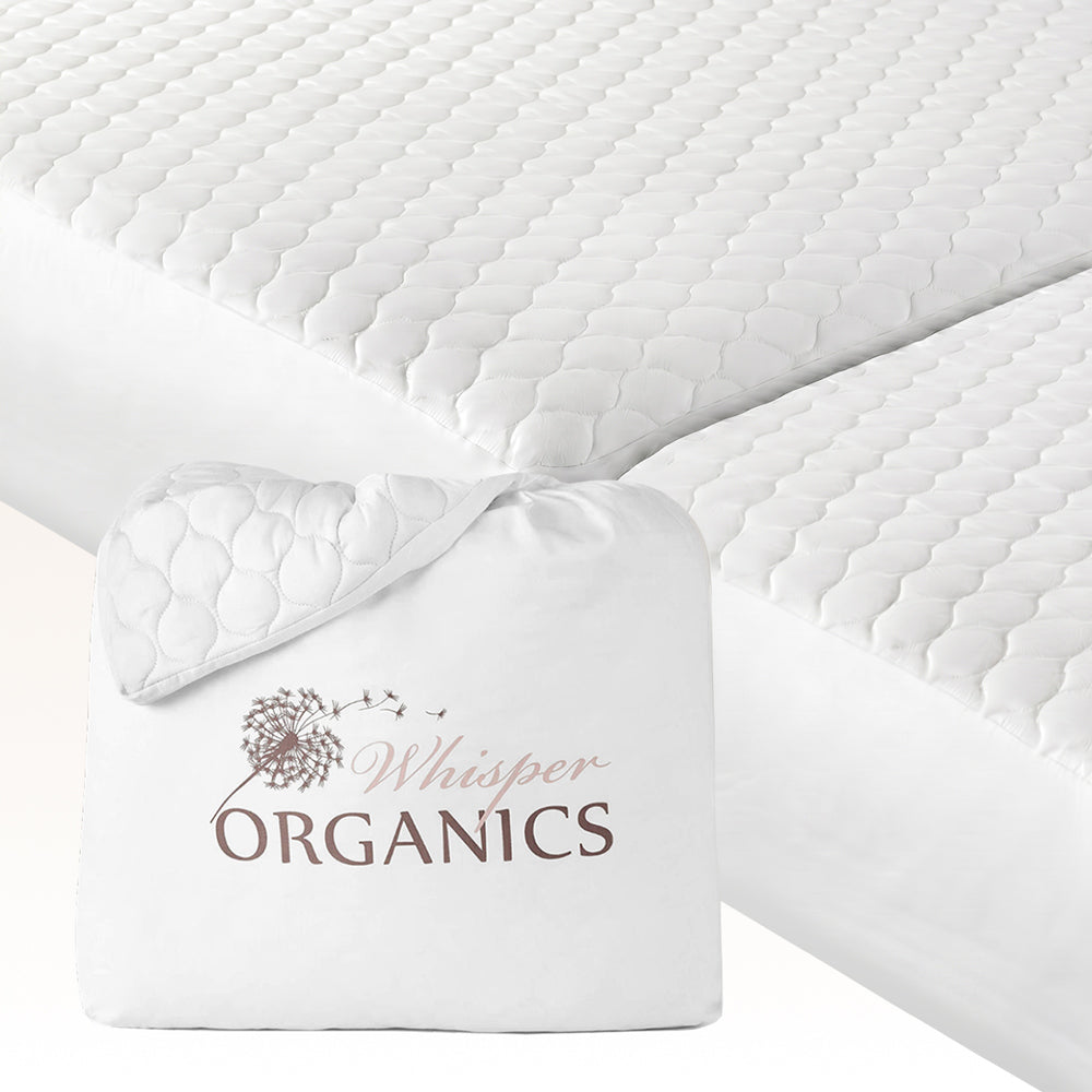 Organic Cotton Quilted Mattress Pad