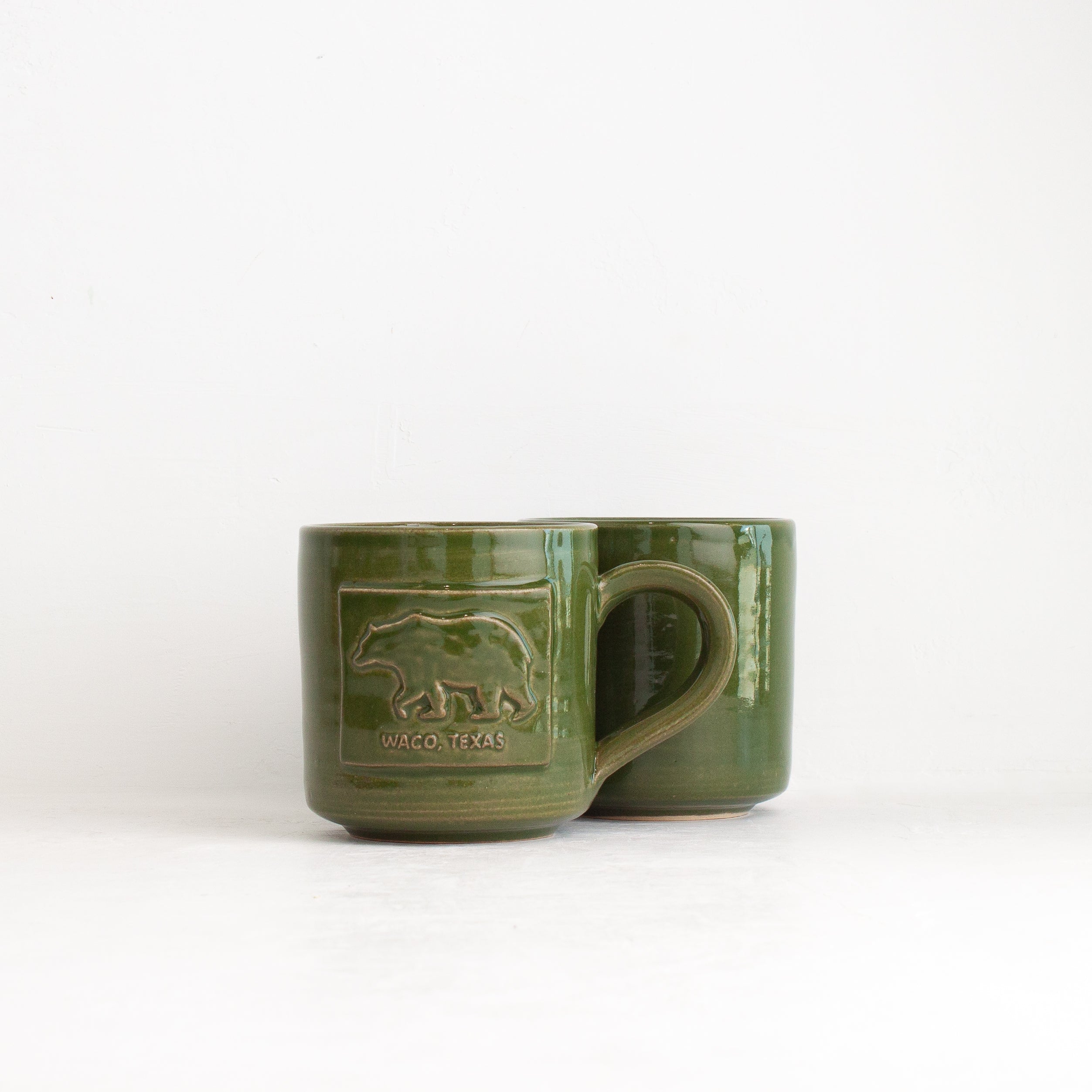 Black Oak Art Bear hand-thrown ceramic mug