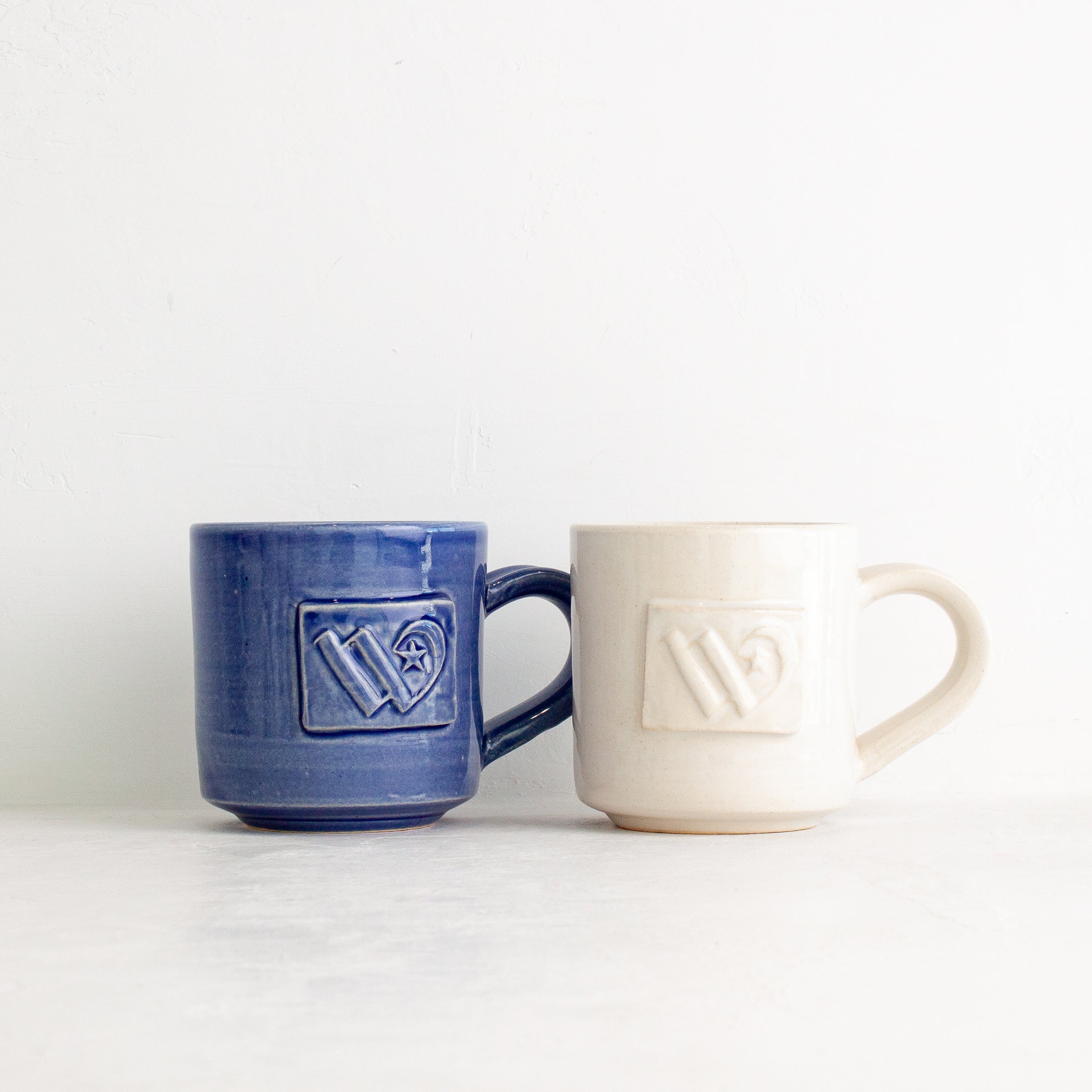 Black Oak Art Waco Flying W ceramic mug
