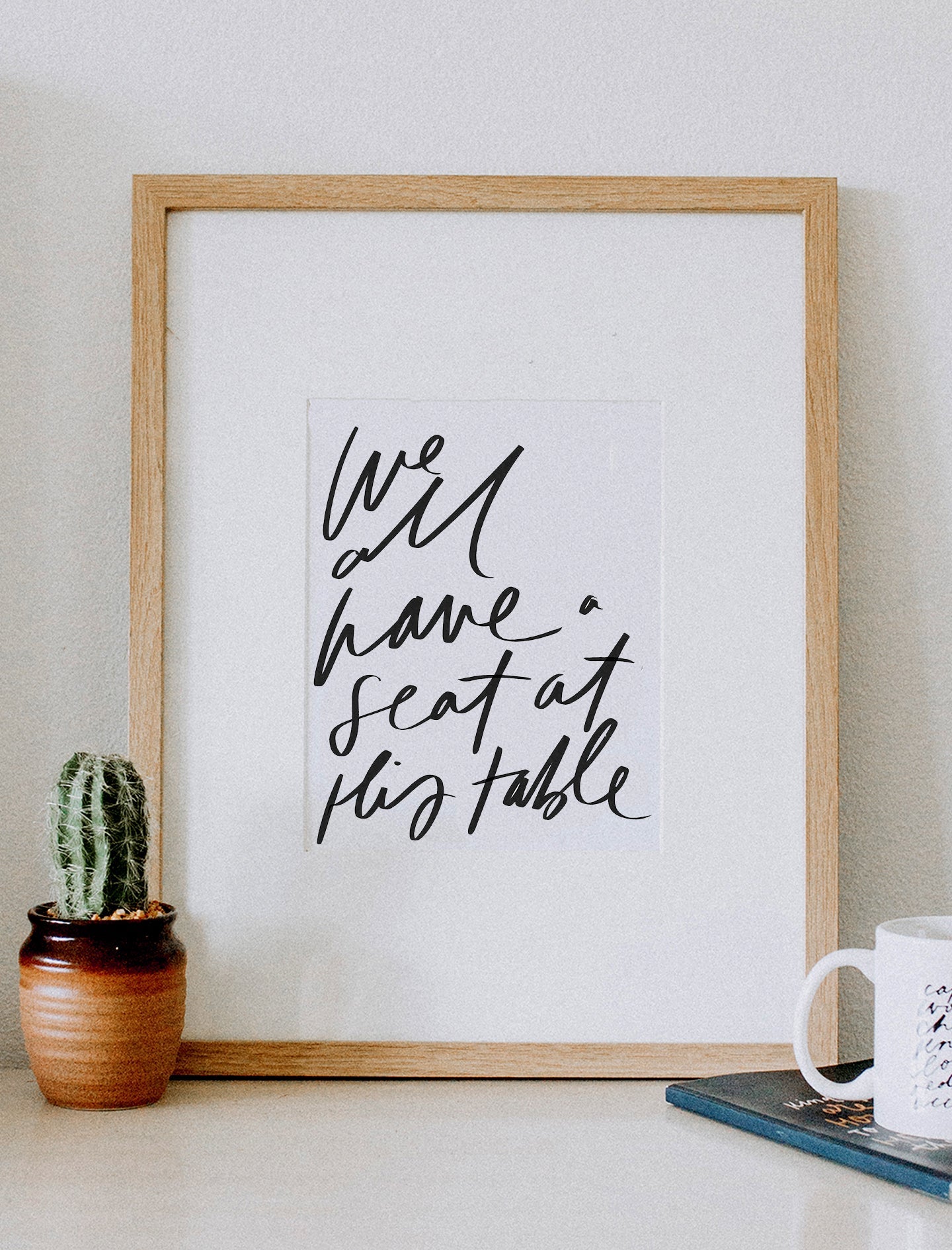 We All Have a Seat 8x10 art print