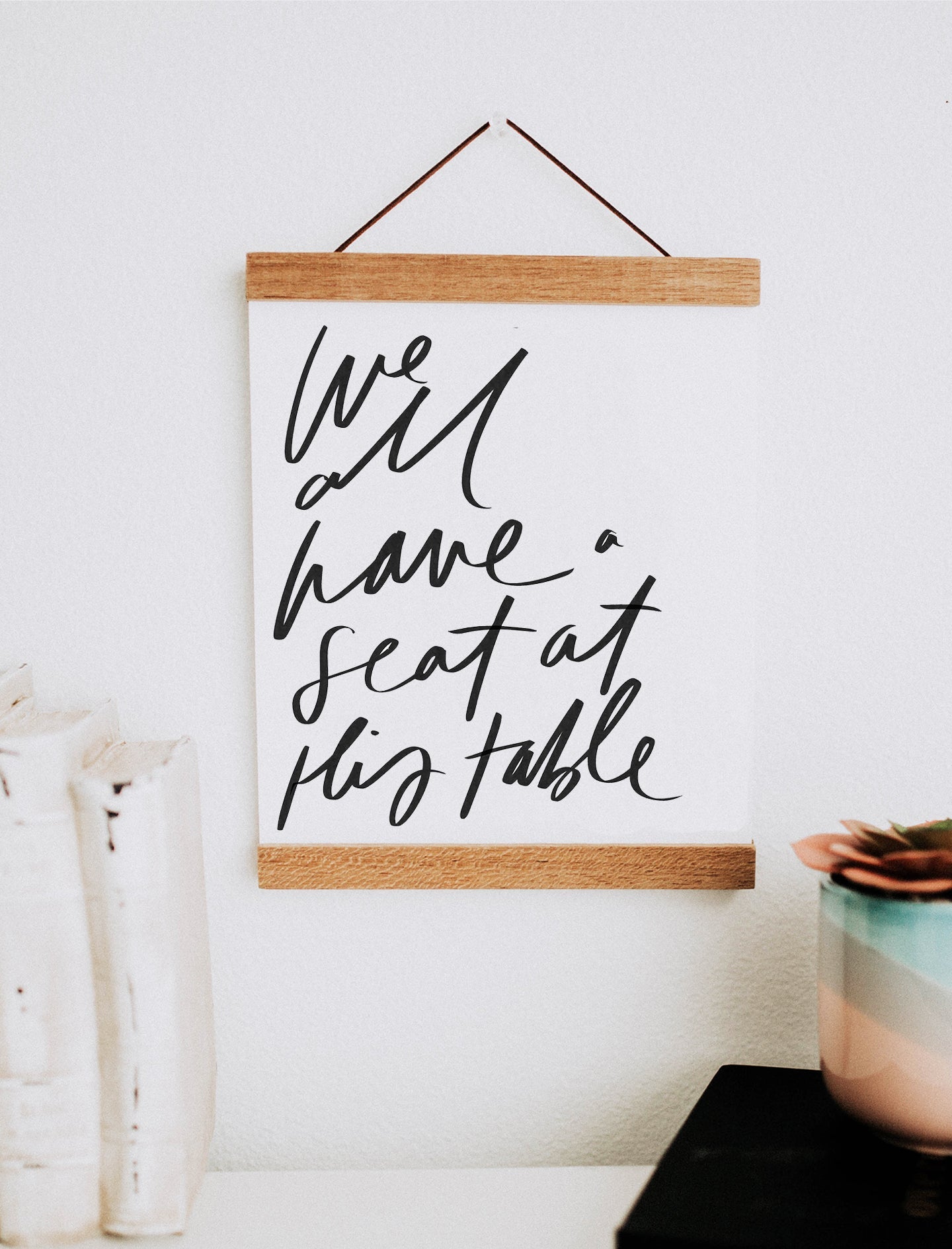 We All Have a Seat 8x10 art print