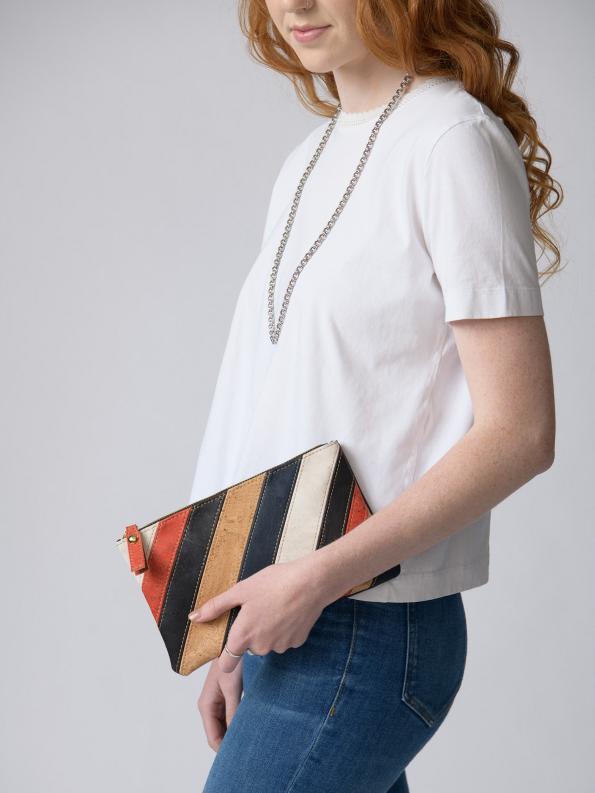 Step & Repeat Cork Wristlet