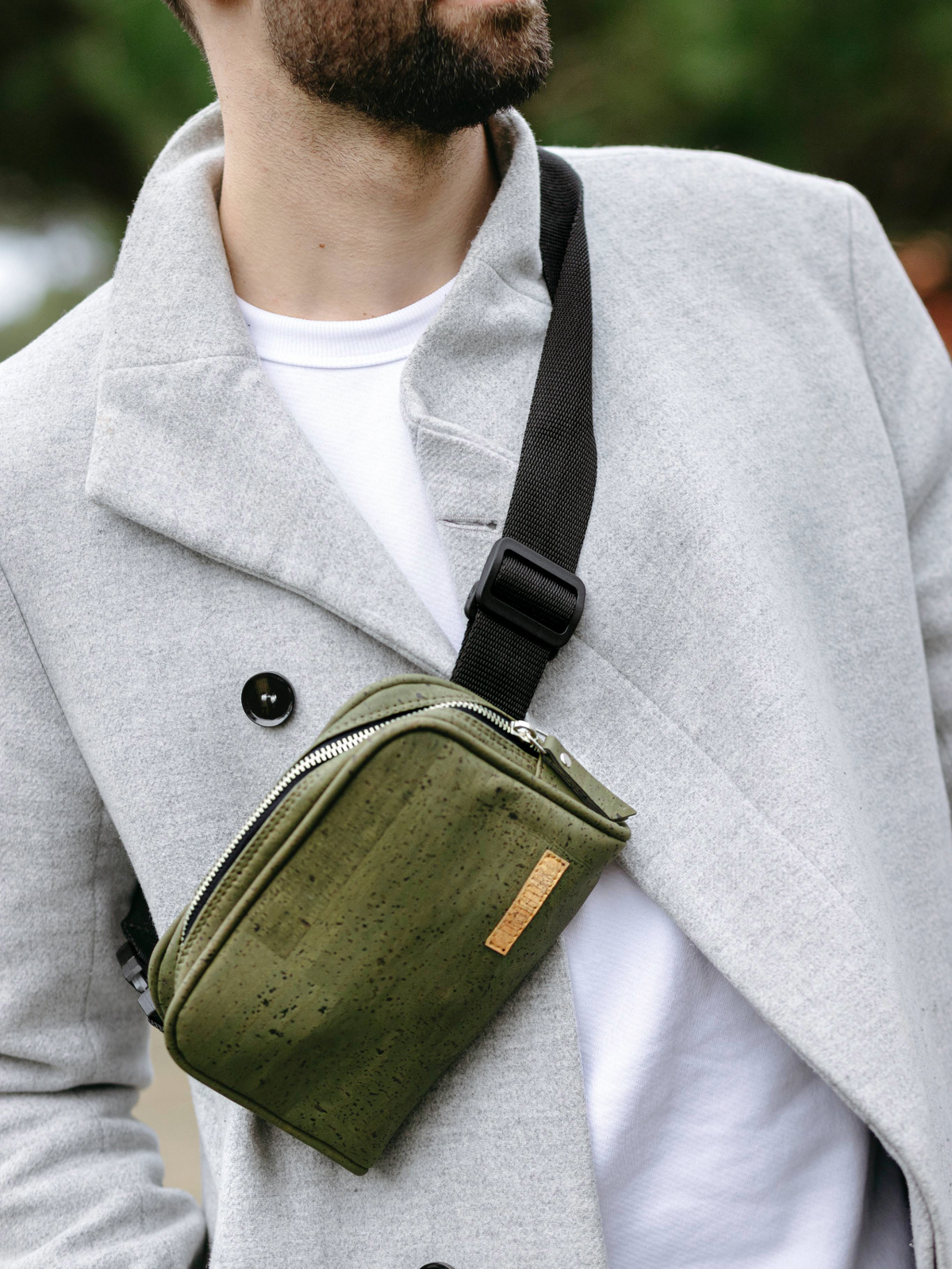 Omni Cork Belt Crossbody Bag