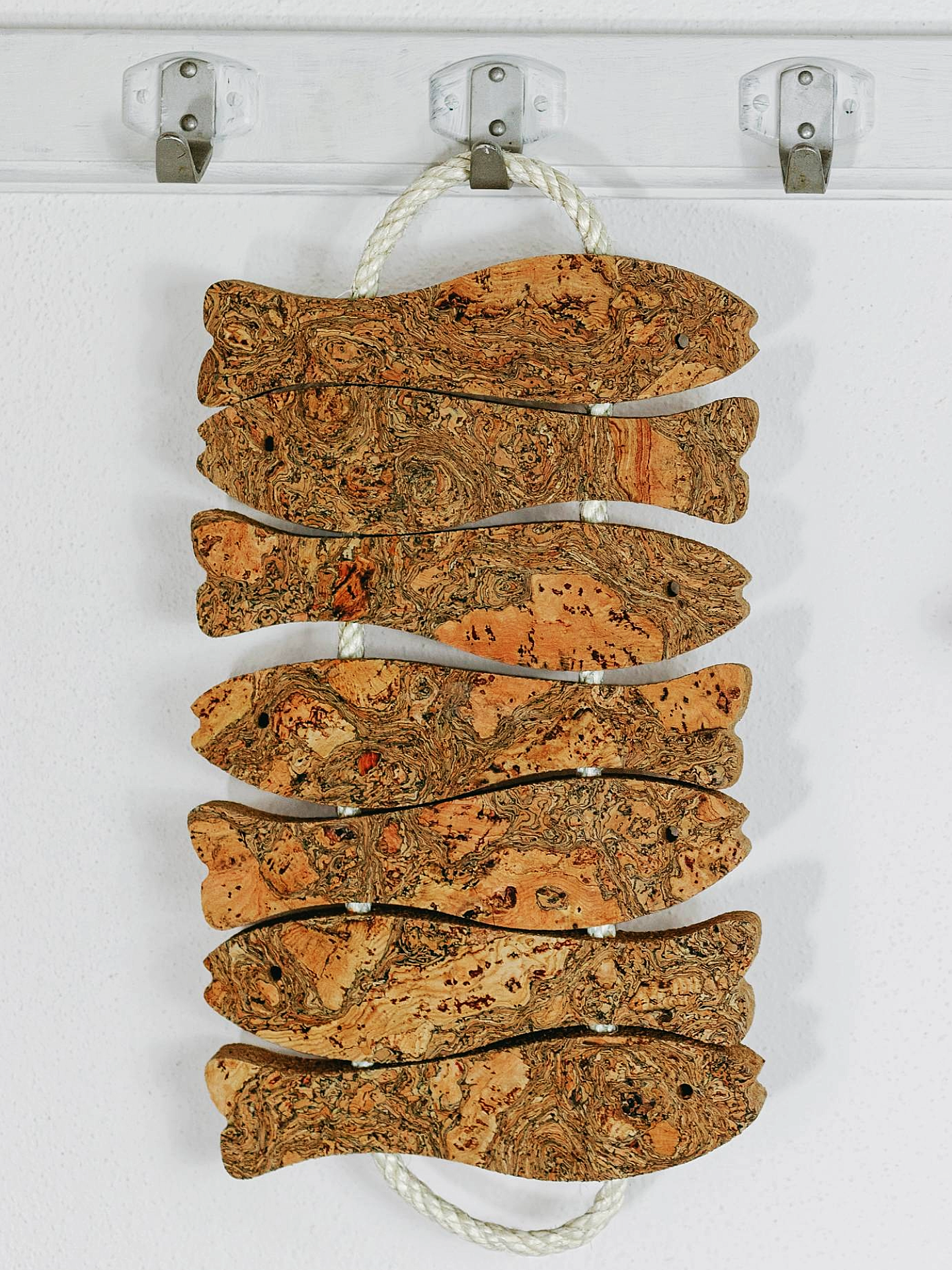 “Festa dei Sette Pesci” Seven Fish Cork Hot Pad Trivet