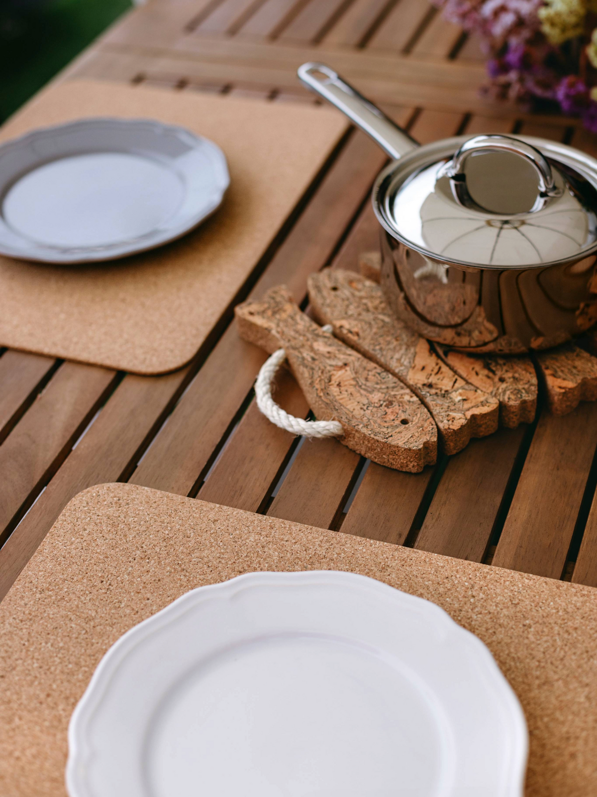 Azulejo Cork Placemats — Set of 4