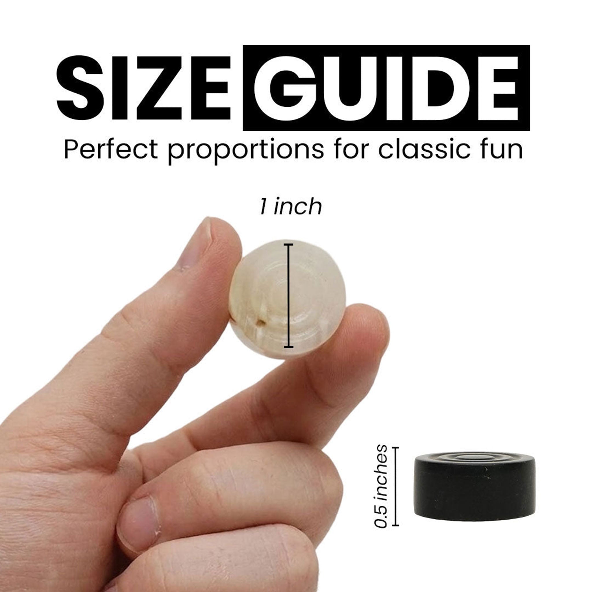 White And Black Marble Checkers Set – ( 32 Luxury Pieces Only )