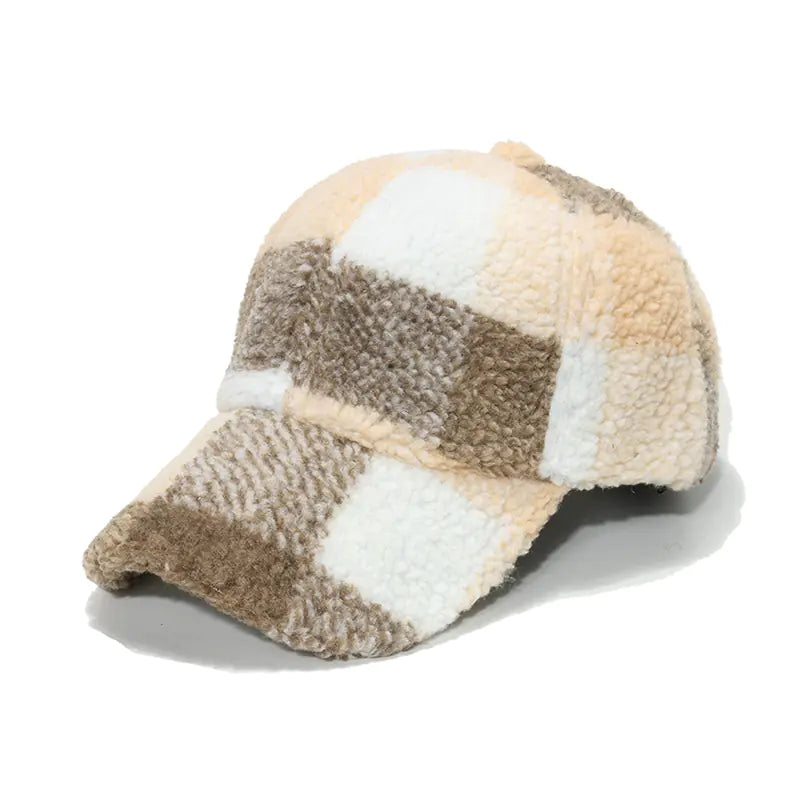 Classic plaid baseball cap