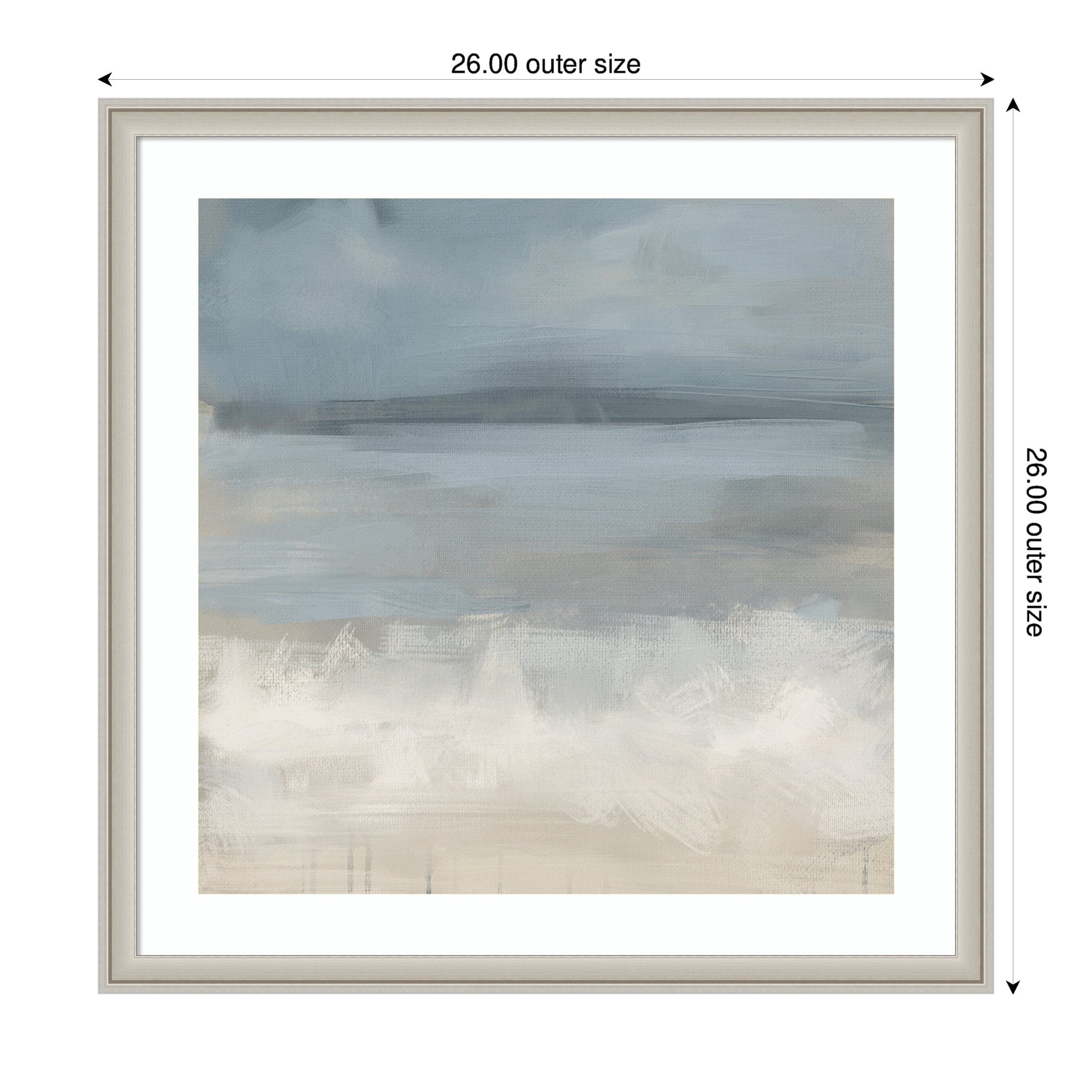 The Blues by Mary Sparrow Framed Wall Art Print – alternate product view