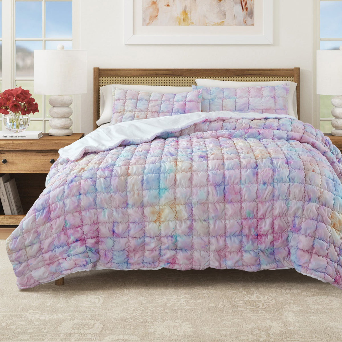 Marshmallow Textured Quilt Set