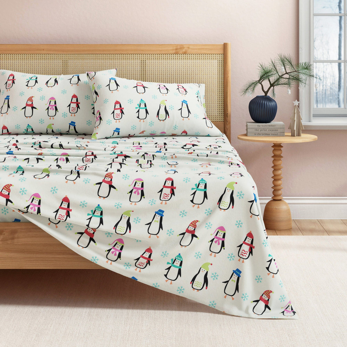 Stratton Turkish Cotton Winter Flannel Sheet Set