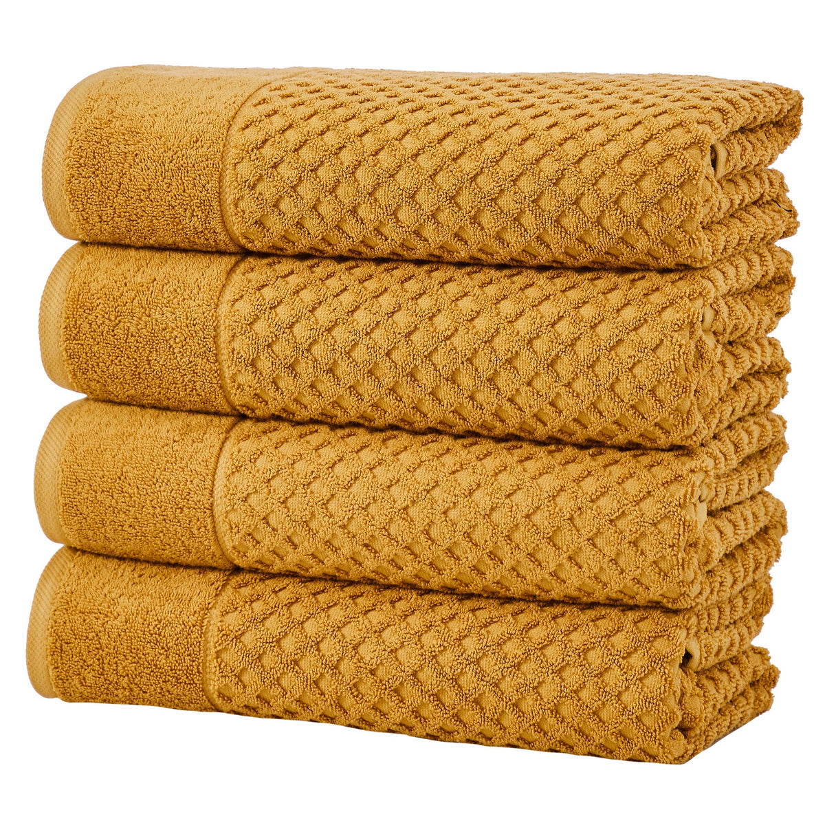 Grayson Cotton Diamond Waffle Towel Collection