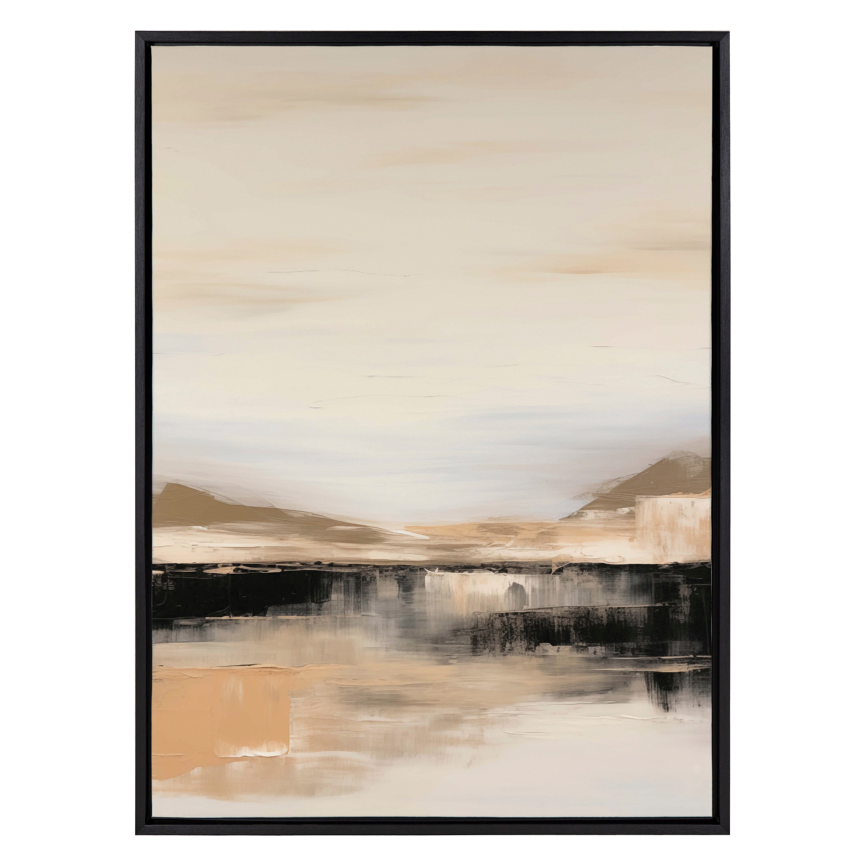 Sylvie Peaceful Landscape II Framed Canvas by Amy Lighthall