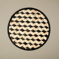 Escher handwoven bamboo placemat