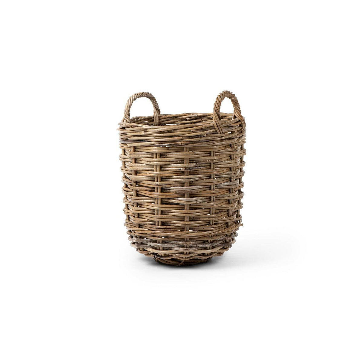 Rattan Round Storage Basket