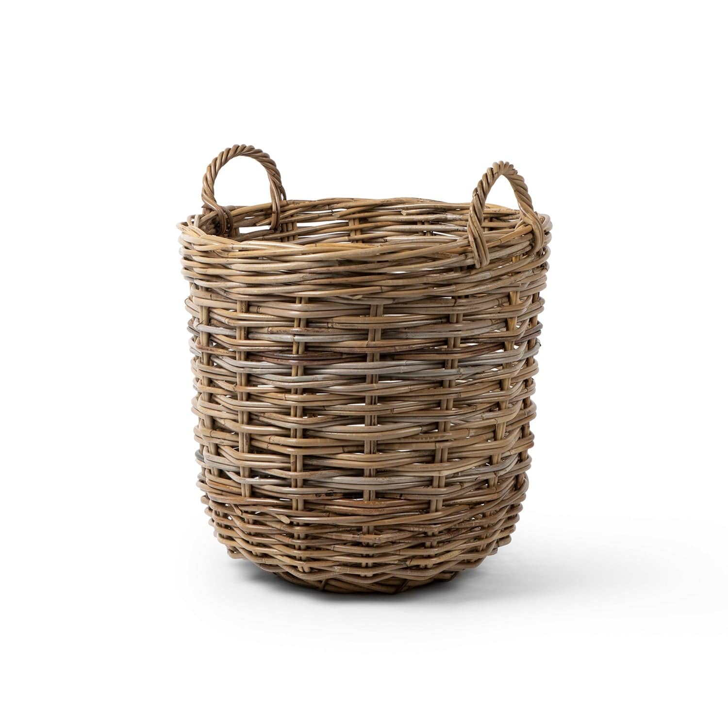 Rattan Round Storage Basket