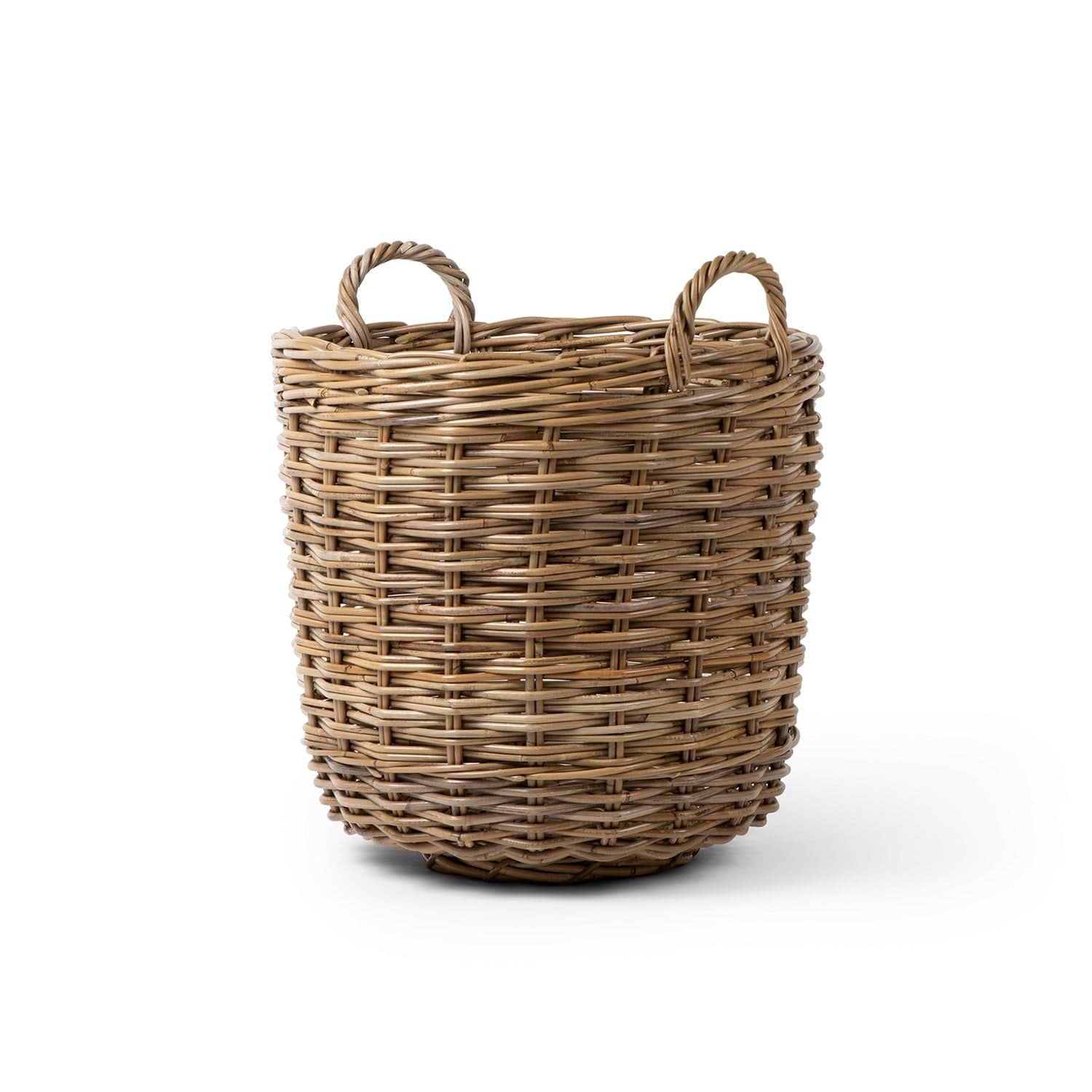 Rattan Round Storage Basket