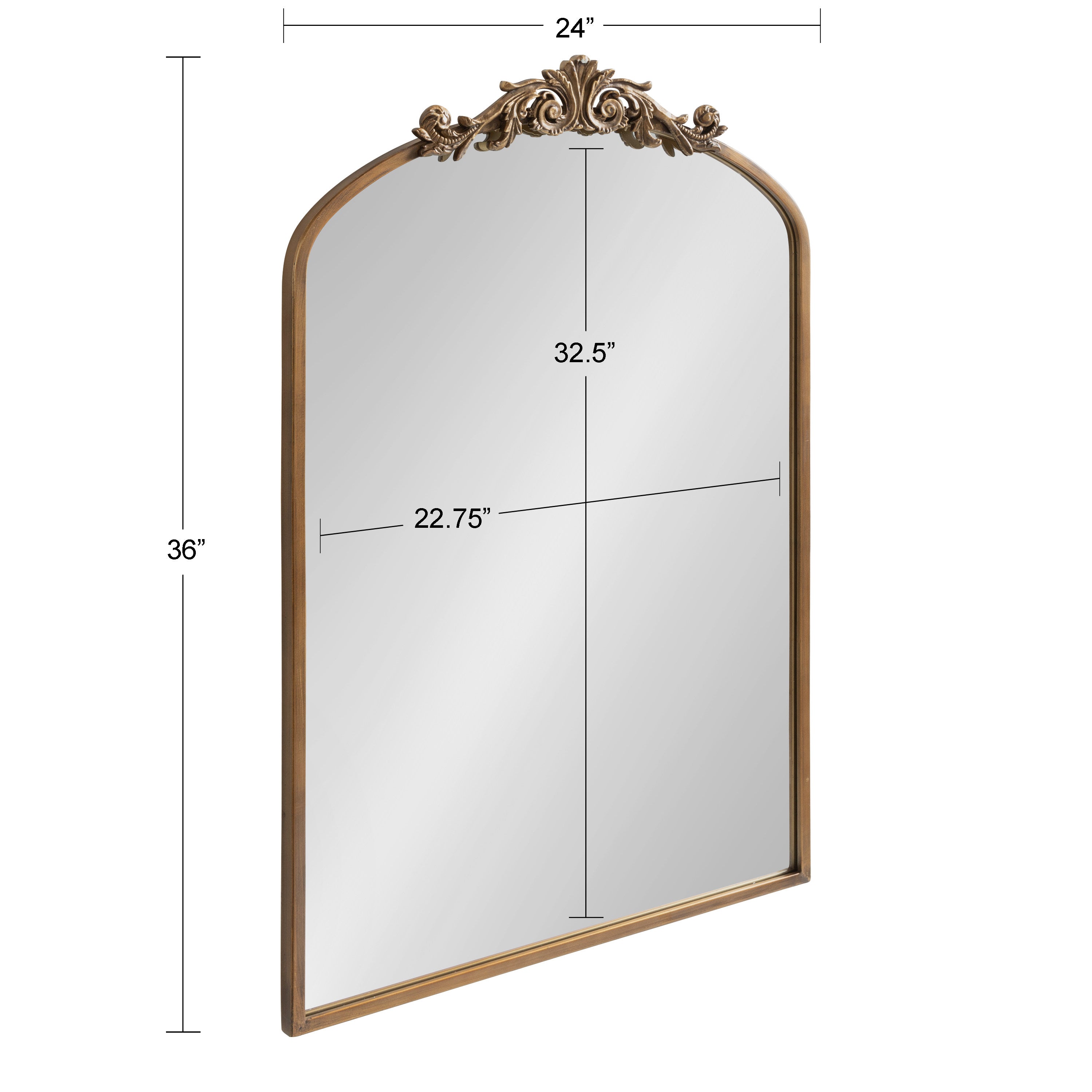 Arendahl Traditional Arch Mirror – alternate product view