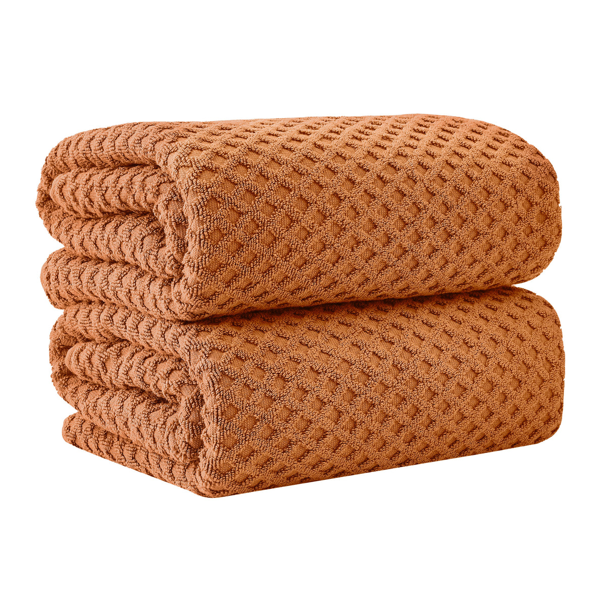 Grayson Cotton Diamond Waffle Towel Collection