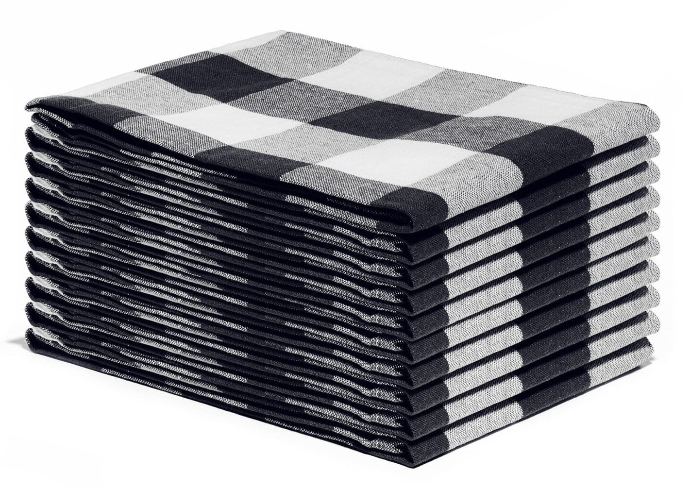 Plaid Cotton Kitchen Towels – alternate product view