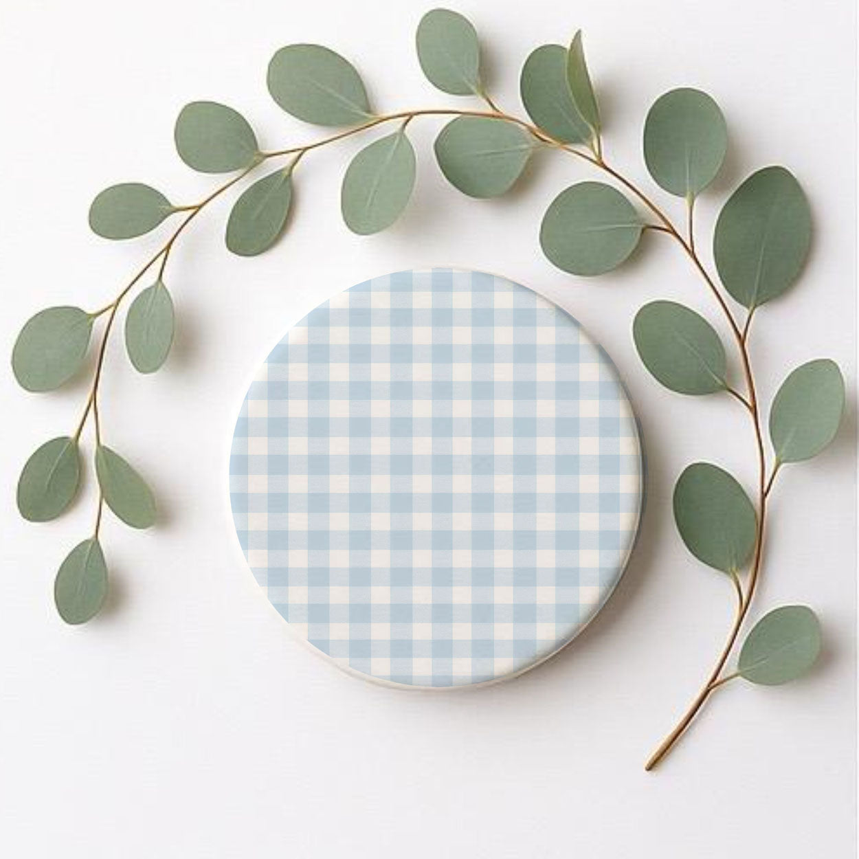 French Country Ceramic Coasters — Set of 4