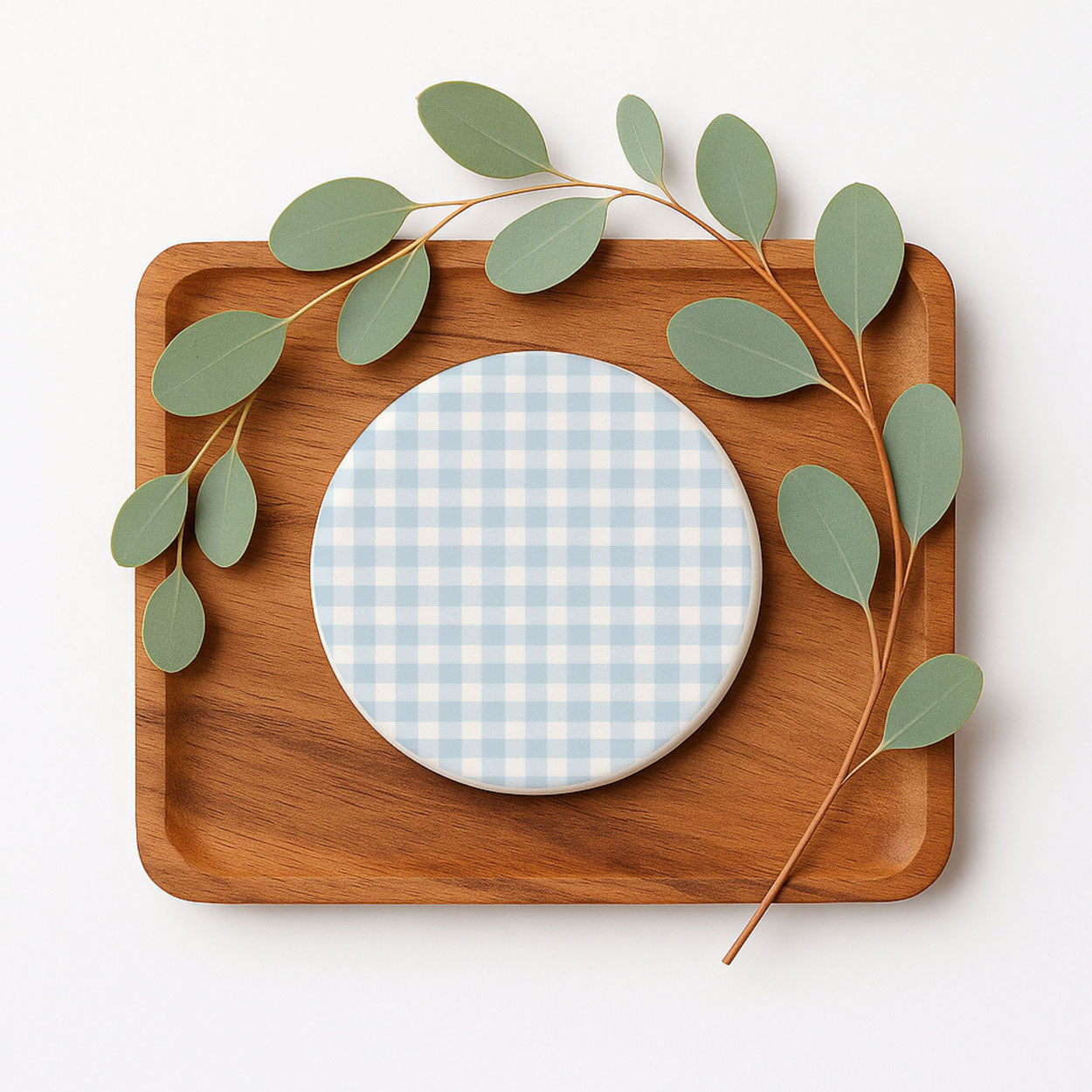 French Country Ceramic Coasters — Set of 4