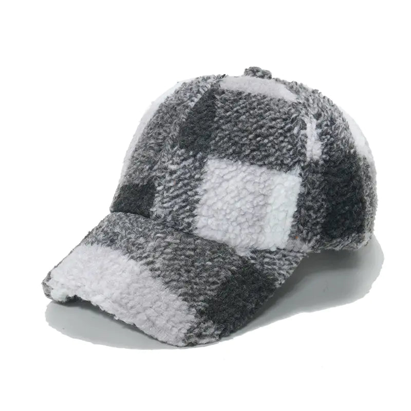 Classic plaid baseball cap