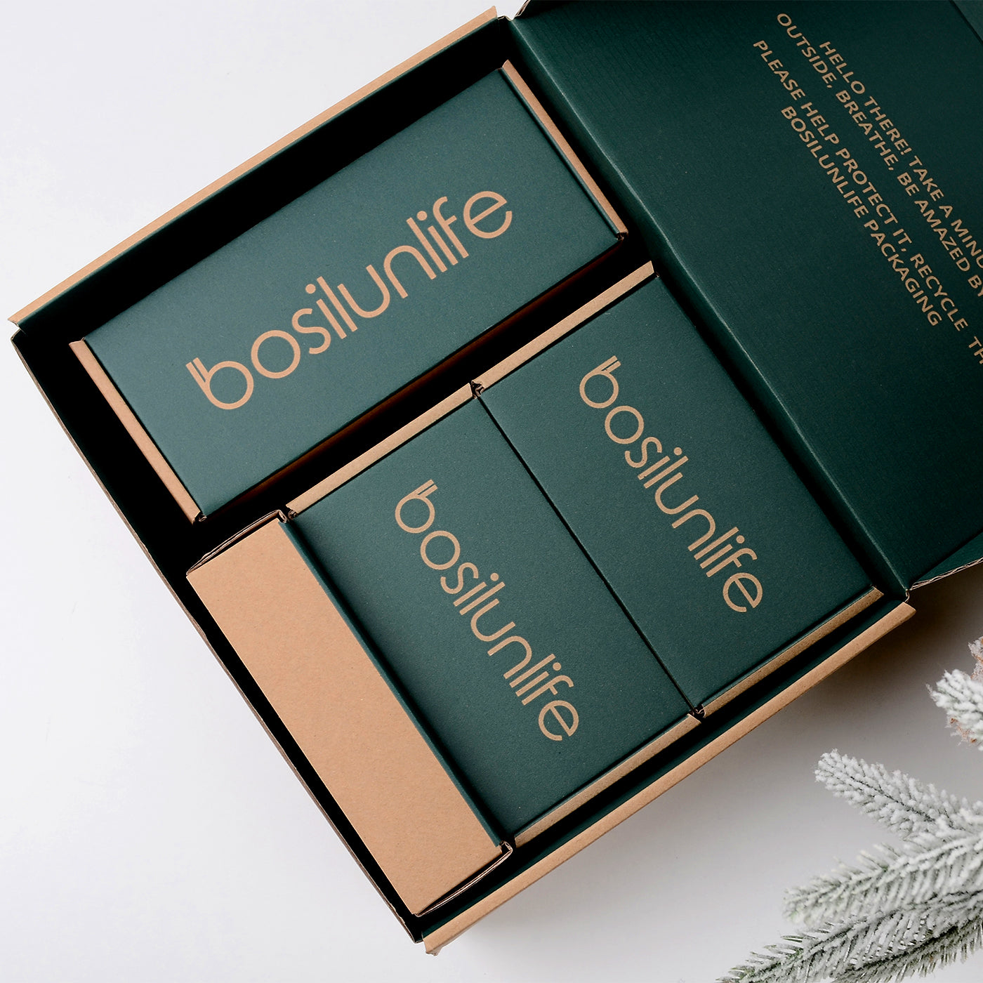 BosilunLife Liquid 4-Piece Bathroom Set – alternate product view