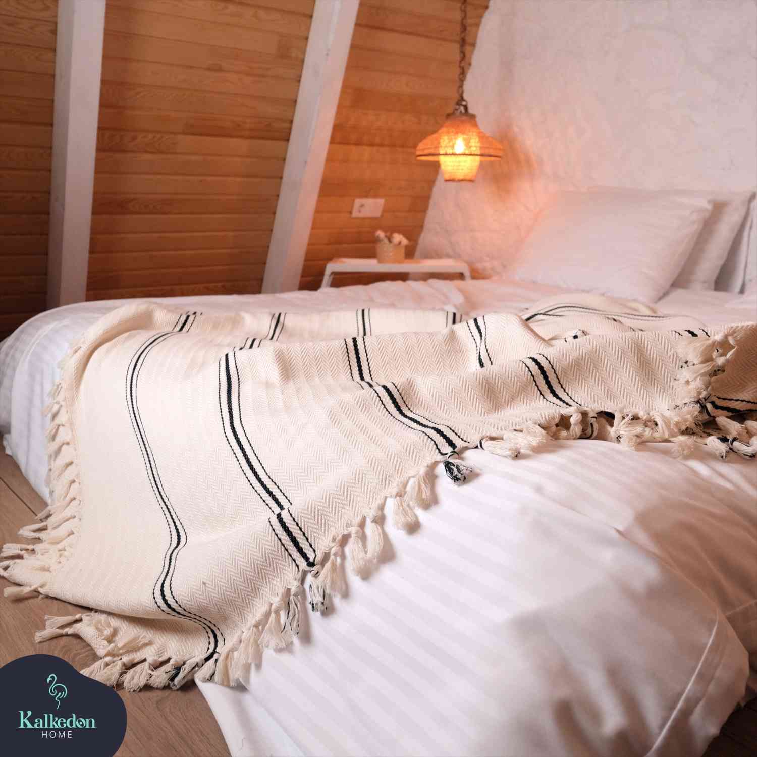 Soft Turkish muslin cotton throw blanket