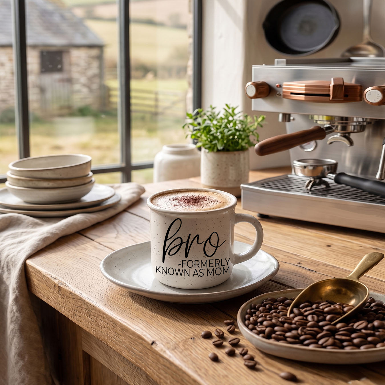 Bro 14 oz Ceramic Mug