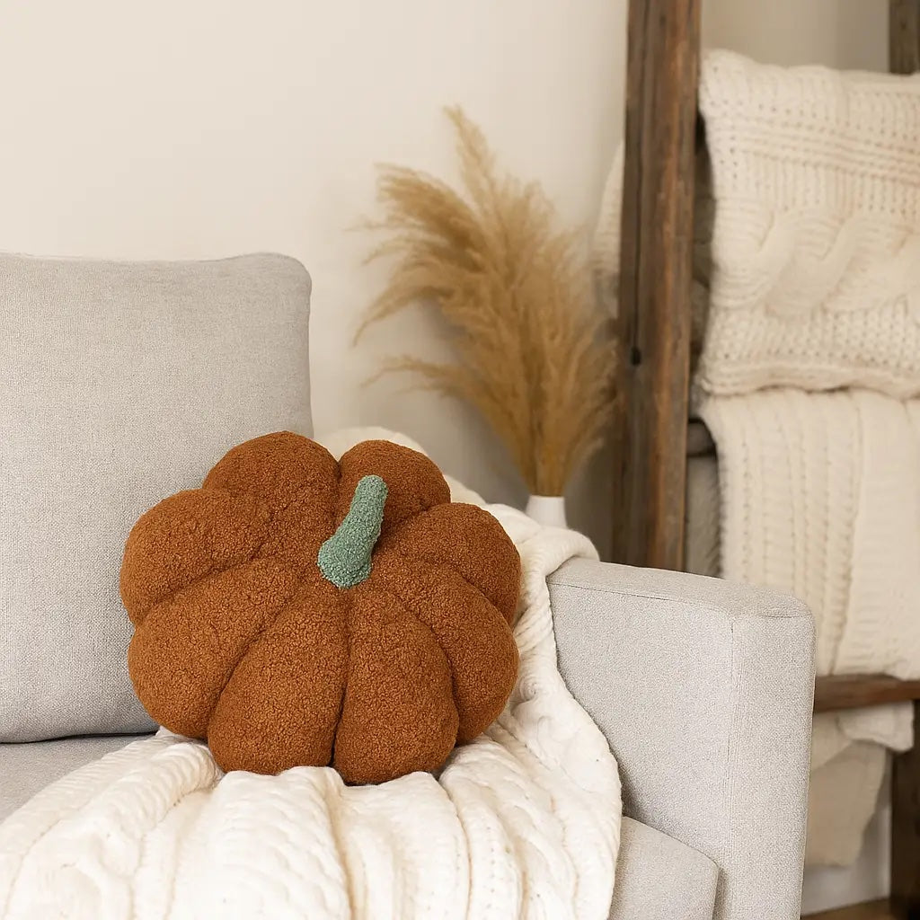 Blair Plush Pumpkin Pillow