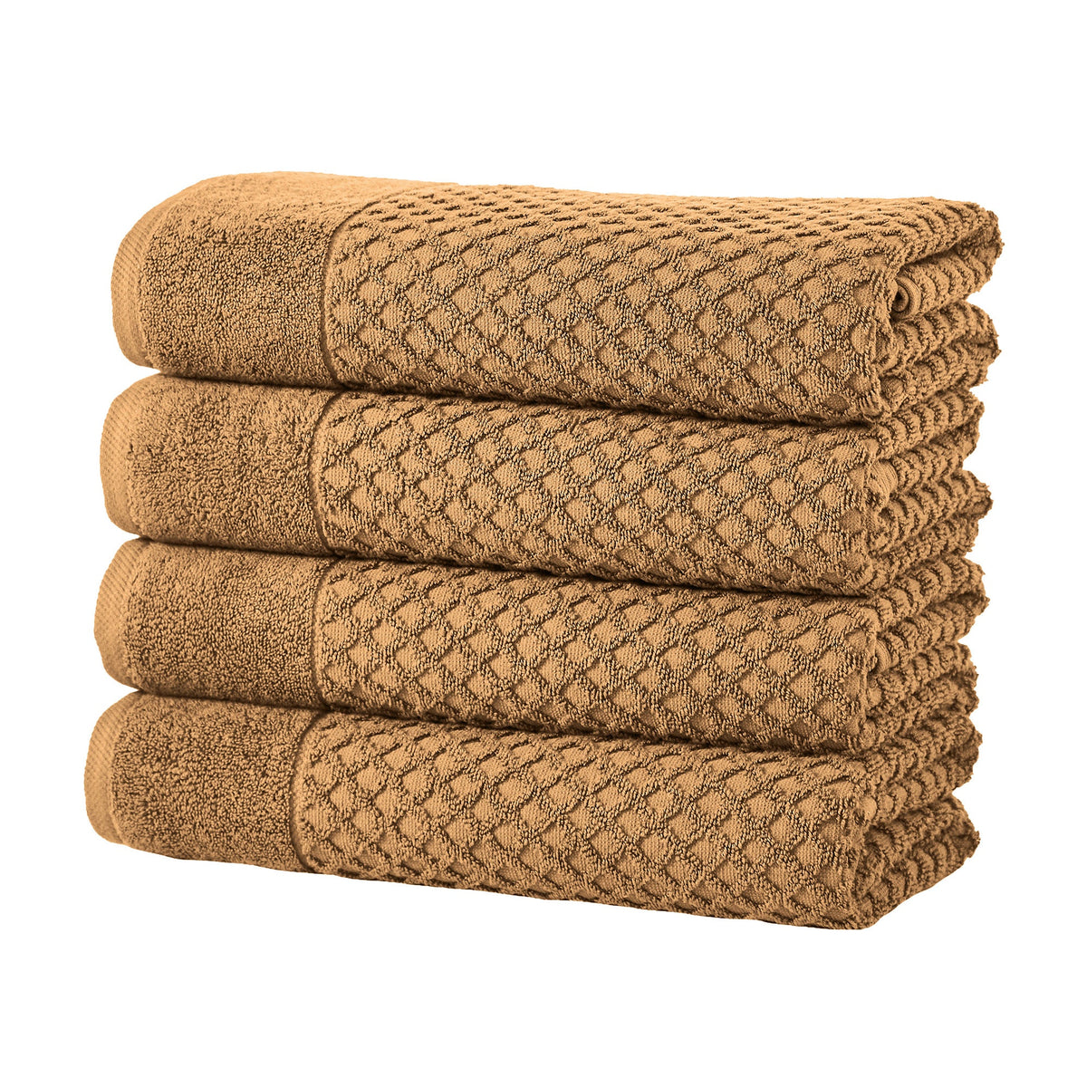 Grayson Cotton Diamond Waffle Towel Collection