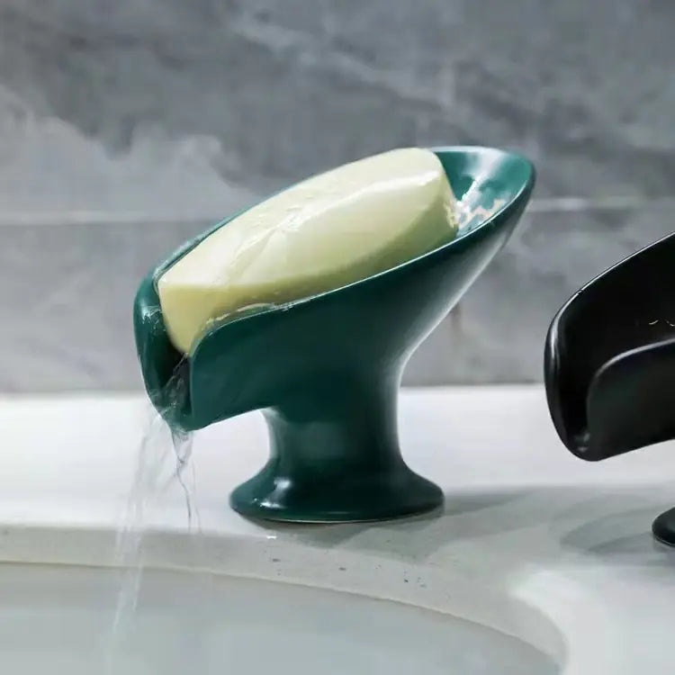 Ceramic Soap Dish with Drainage Design