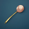 Hand-hammered copper skimmer