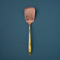 Hand-hammered copper spatula