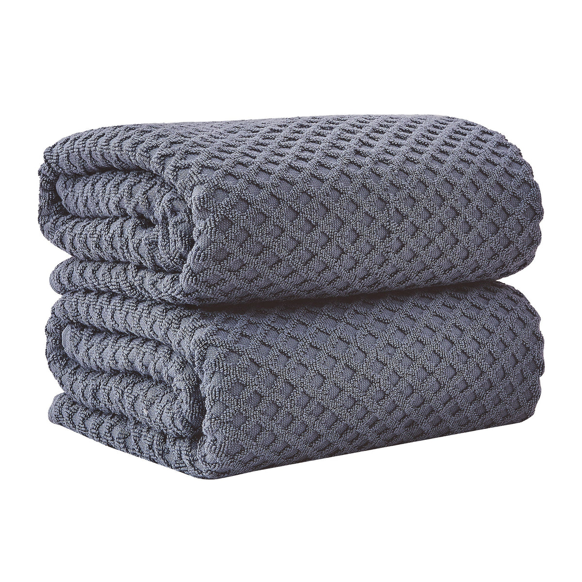 Grayson Cotton Diamond Waffle Towel Collection