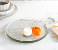 Clear Round Glass Cheese Chiller