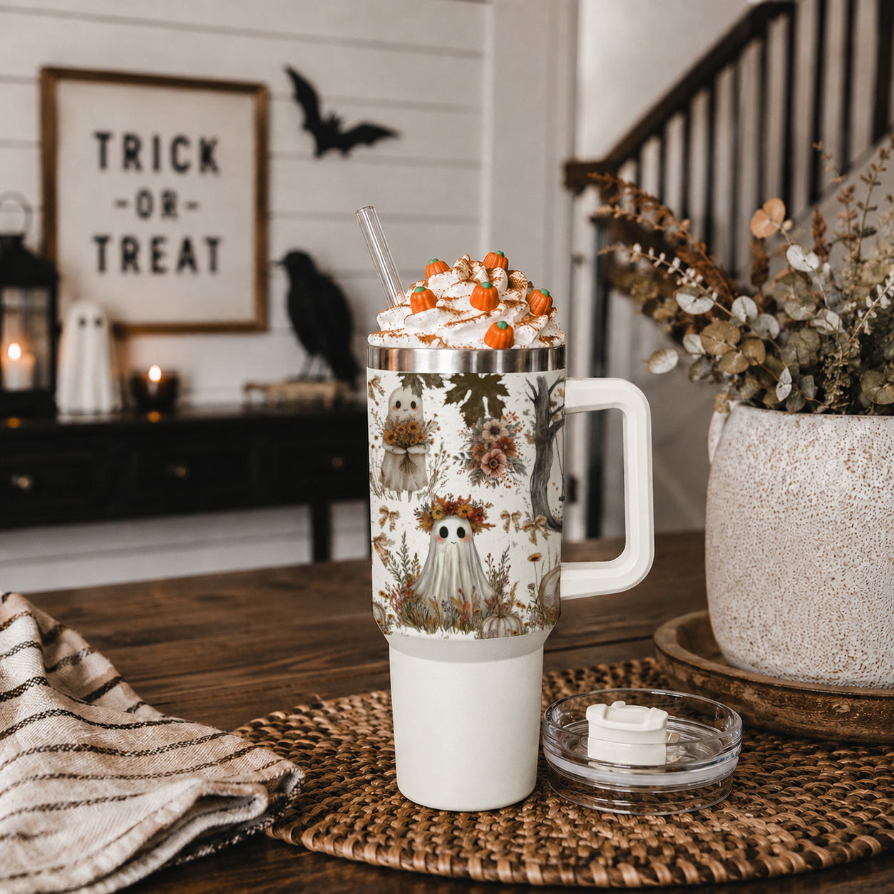 Boho Spooks 40 oz Insulated Tumbler