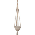 Cotton macrame plant hanger