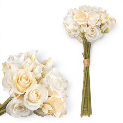 Cream mini rose bundle